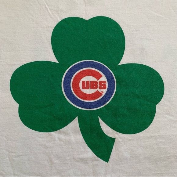 Champion x Chicago Cubs Lucky Cloverleaf T-Shirt XL - Picture 6 of 6